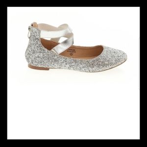 Silver Bells Bella Marie Ballet Flats